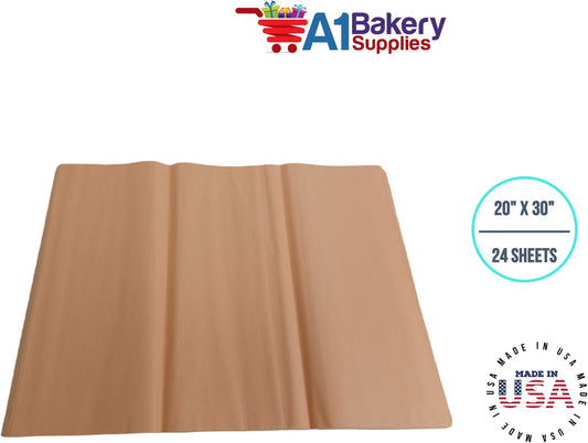 Gift Wrapping Tissue Paper 20x30 24 Pack (Peach)