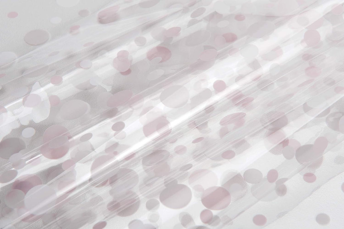 Transparent Envelopes for Food Bubbles Pack of 50, Polypropylene, White and Pink, 9 x 12.5 cm