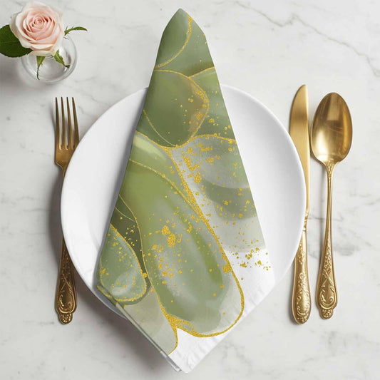 Pink Gold Flower Cloth Napkins Set of 1 Pink Gradient Vintage Abstract Line Napkins Cloth Washable Reusable Soft Napkin for Birthday Party Wedding Dining Table Decorations 20x20 Inch