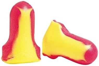 Howard Leight by Honeywell Laser Lite High Visibility Disposable Foam Earplugs, Pink/Yellow , 200-Pairs (LL-1) - 3301105