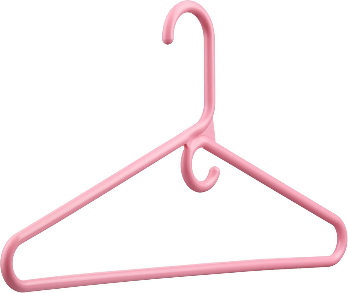 ™ Heavy Duty Plastic Hangers 50 Pack Thick Pink Heavy Duty Hangers