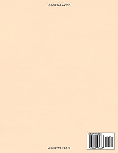 JC Bindings Pastel series Peach Notebook / Journal / Daily planner: College ruled / 120 sheets / 8.5" x 11" (Pastel Notebooks Vol.3)