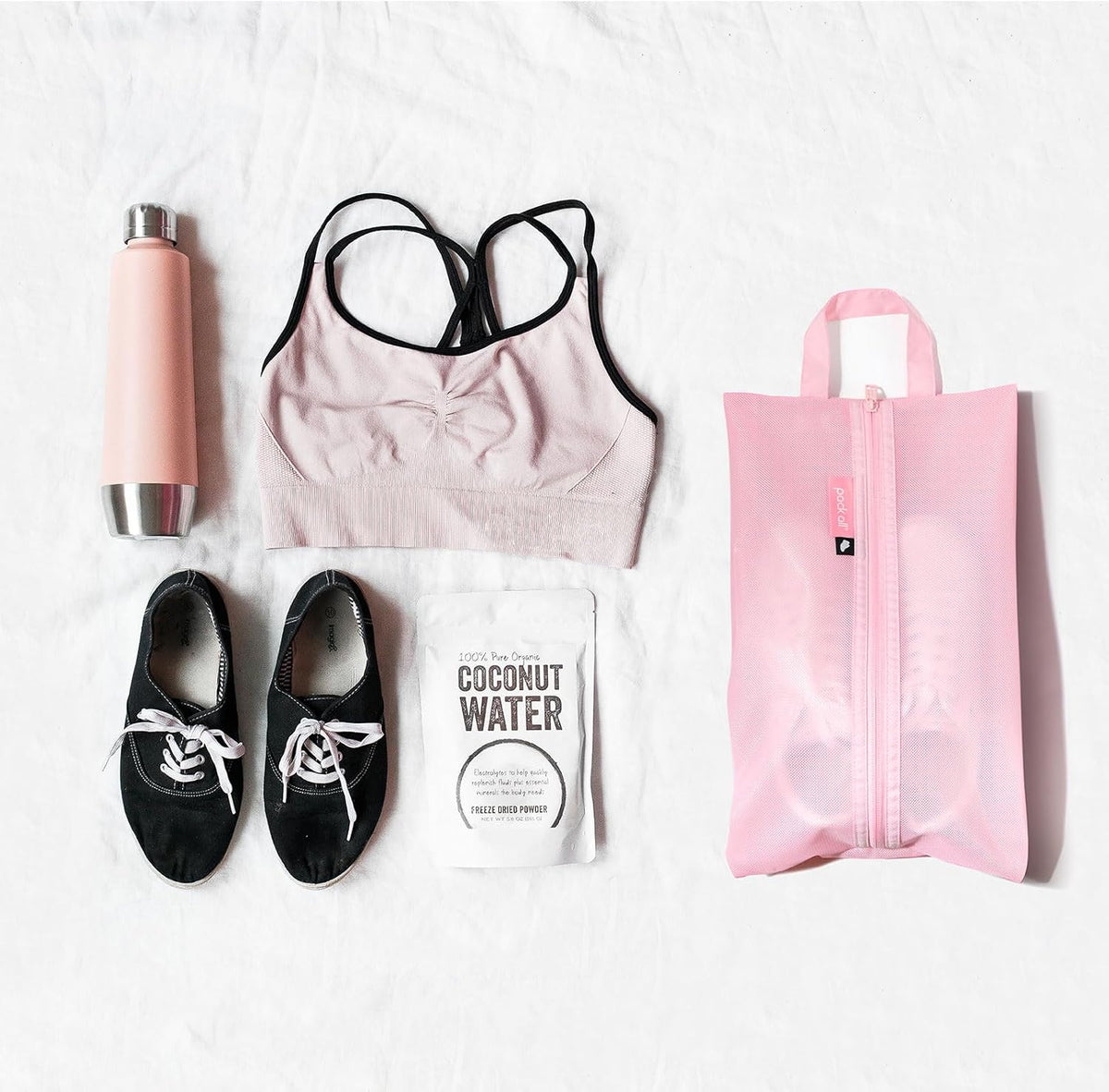 Shoe Bag for Travel, Water-Resistant Shoe Pouch for Sports
