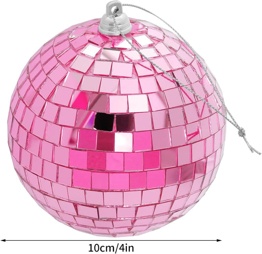 2pcs Disco Balls Decor Mirror Ball for Party Stage Decoration
