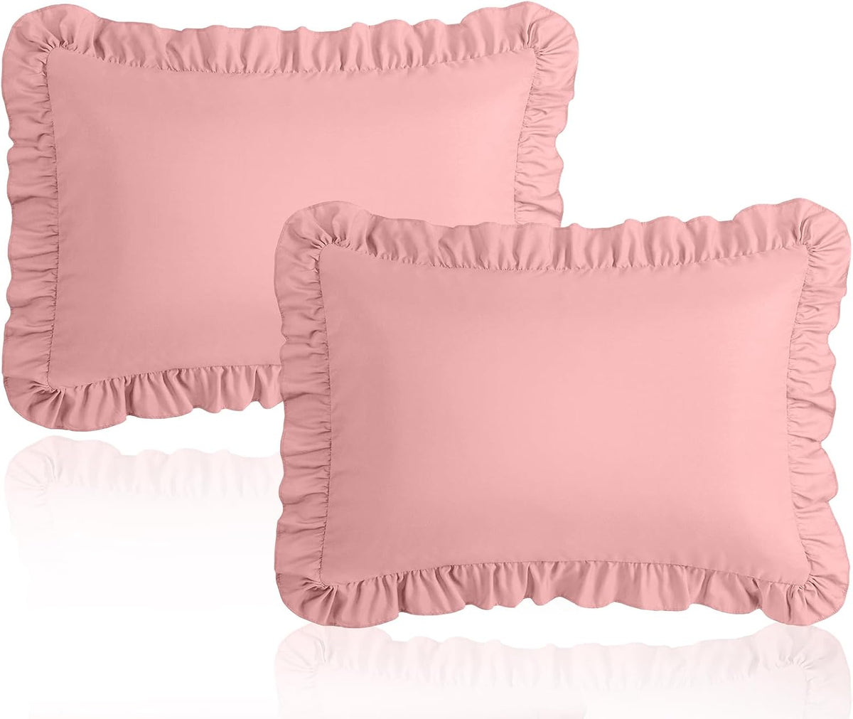 13"x18" Toddler Pillow Cases Set of 2, Pink