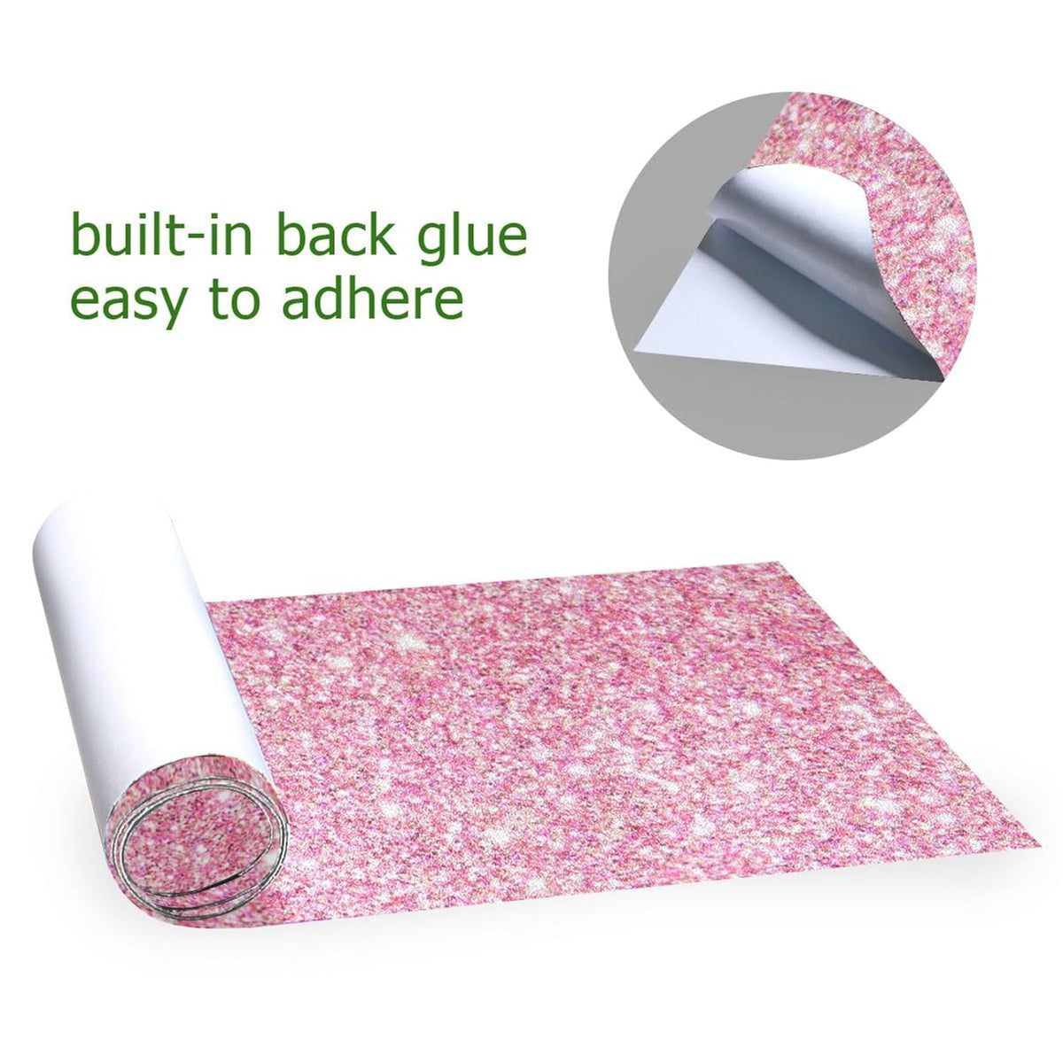 Pink Glitter Skateboard Grip Tape, Bubble Free Anti Slip Longboard Grip Tape Sheet Sticker Deck Sandpaper for Rollerboard, 33 x 9 Inch,g300869602p670c711s1496