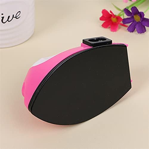 Pink Mini Iron for Craft Travel Heat Press, Small Portable Iron for DIY Heat Transfer Vinyl, Patches & Perler Bead Projects with US Plug