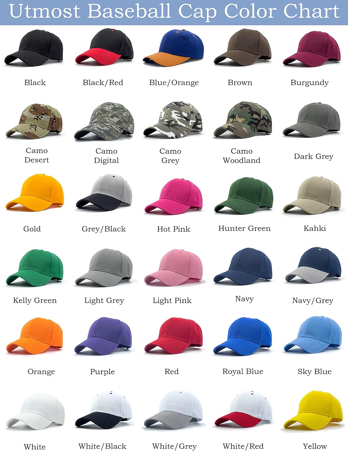 Structured Baseball Cap with Adjustable Closure - Performance Hat for Outdoor Activities (1pc Light Pink)