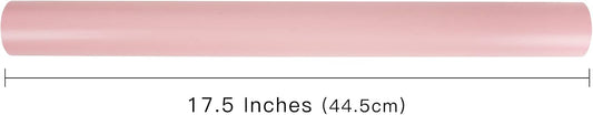 RUSPEPA Pink Wrapping Paper Solid Color - Mini Roll - for Wedding, Birthday, Shower, Congrats, and Holiday - 17 Inches X 32.8 Feet