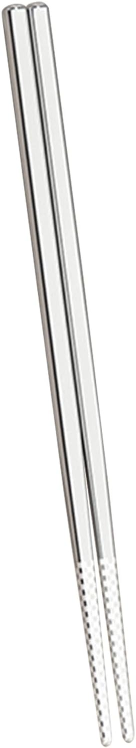 Spoon and Chopsticks Set, Stainless Steel Metal Chopsticks Spoon Set with Travel Case Stainless Steel Chopsticks Spoon Set Travel Utensils for Home Work Outdoor (pink)