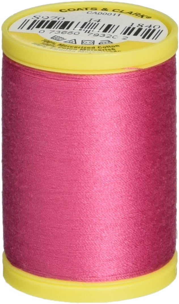 Coats & Clark General Purpose Cotton 225 YD Hot Pink