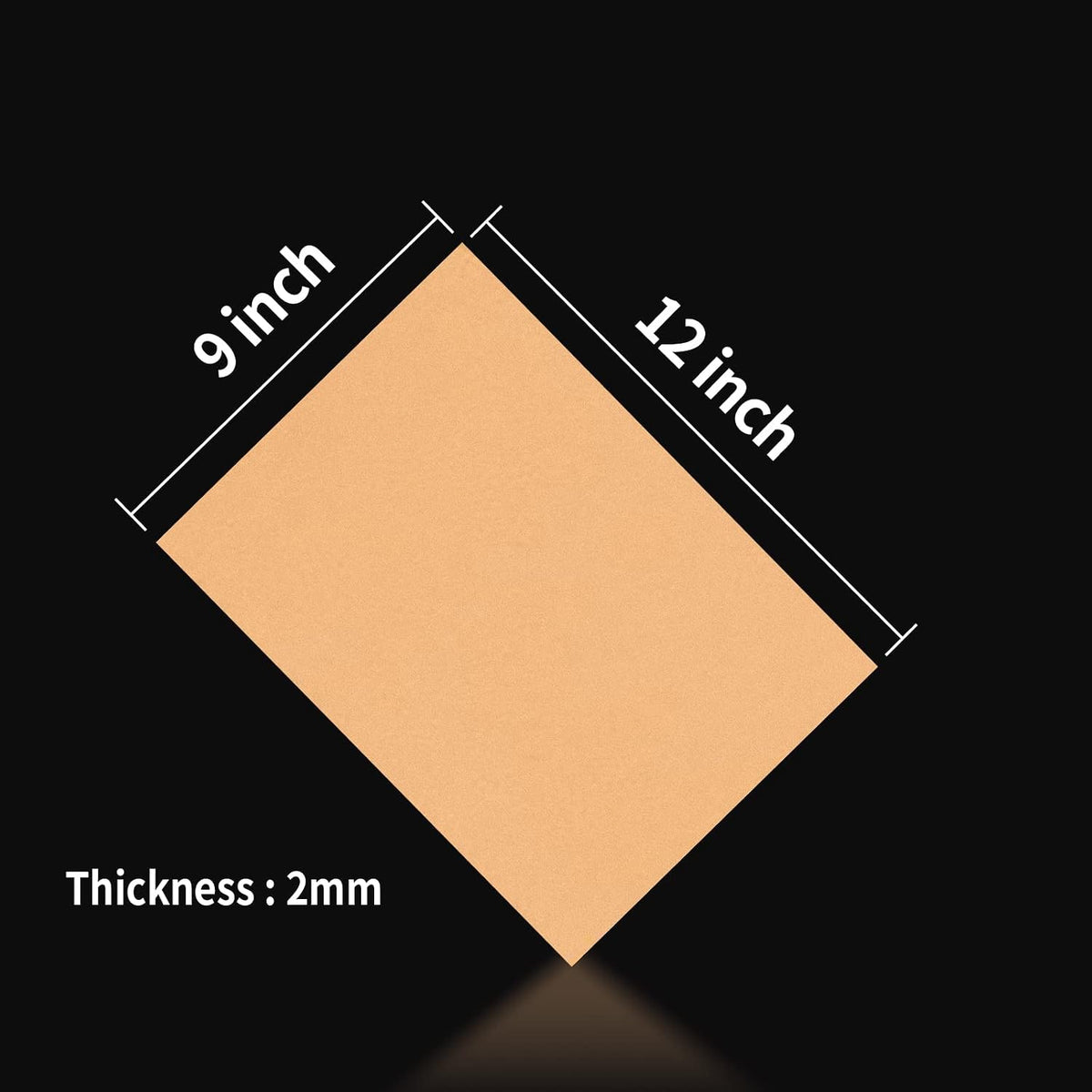 Peach Foam Sheets Crafts 9x12 Inch 2mm Eva Color Craft Foam Paper for Crafts Project Preschoolers Classroom Scrapbooking DIY Cosplay(10 Sheets)