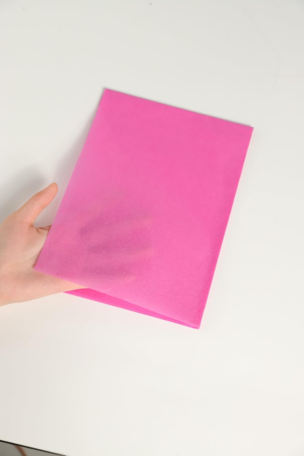 500 Sheets of Pink Tissue for Gift Bags - Bulk Wrapping Tissue, 20 X 30 Inches. Ideal Pink Packaging for Gift Wrap, Filler, Crafts, DIY Projects, Weddings, Birthdays, Baby Showers, Valentine's Day