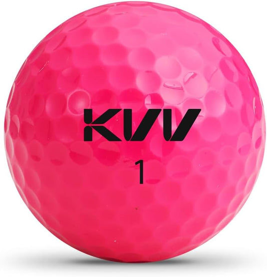 KVV 2-Piece Golf Balls, High Performance Golf Ball for Distance Super Soft, One Dozen