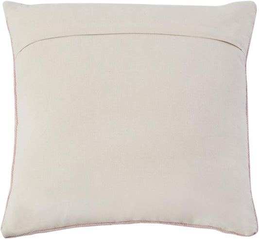 Safavieh Home Collection Aletha Boho 18-inch Peach Square Decorative Accent Pillow