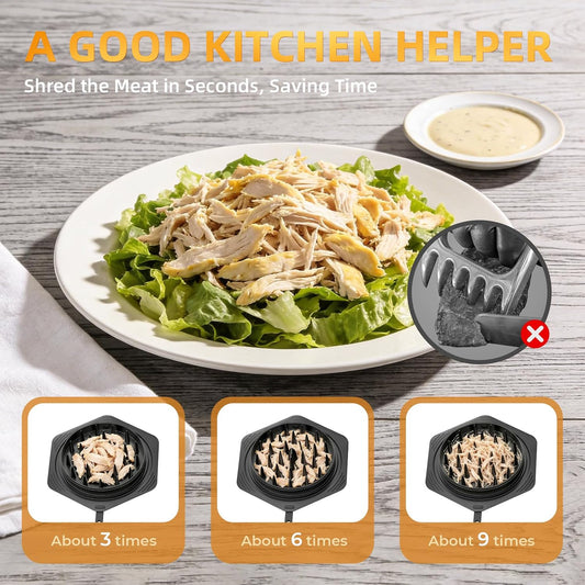 Chicken Shredder Tool Twist Large, BPA Free Meat Shredder