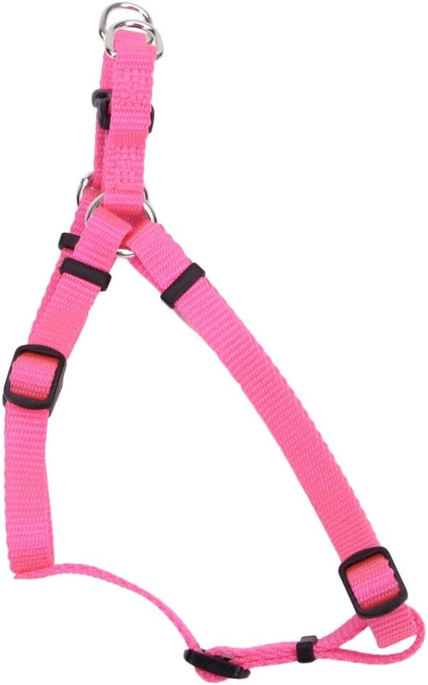Coastal - Comfort Wrap - Adjustable Dog Harness, Neon Pink, 5/8" x 16-24