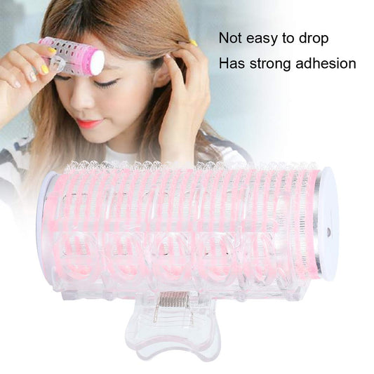 Portable Mini Hair Curler Styling Rollers Rechargeable, Heated Electric Hair Roller USB Heat Waver Roller for Bangs, Root to Tail 3.4in
