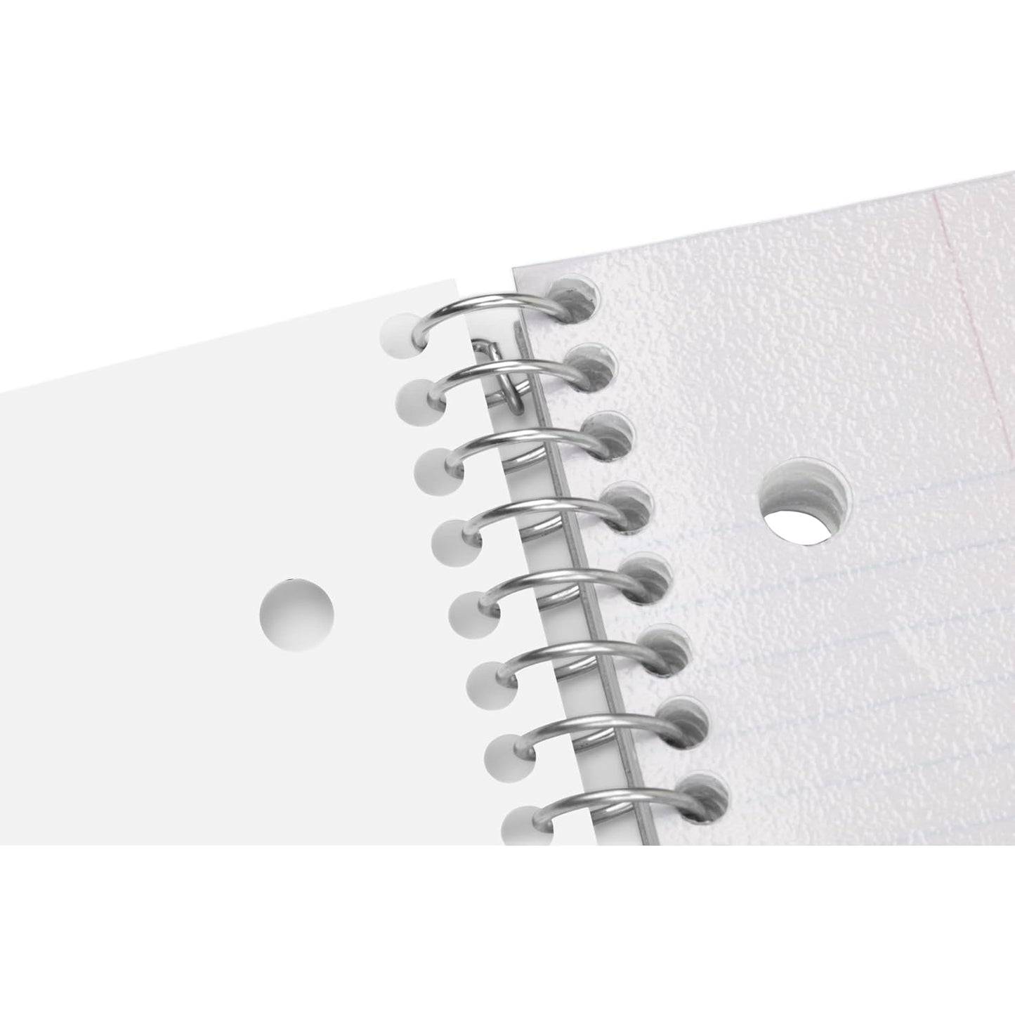 Office Depot® Brand Stellar Poly Notebook, 8-1/2" x 11", 3 Subject, College Ruled, 150 Sheets, Pink