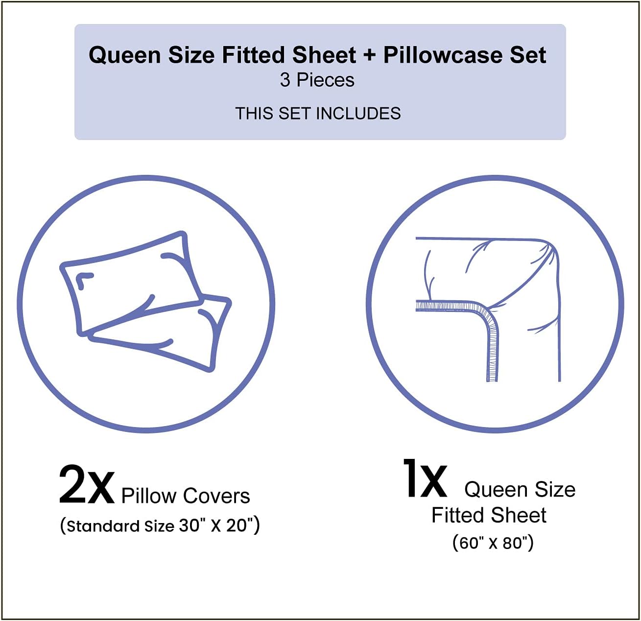 Ambesonne Ballet Fitted Sheet & Pillow Sham Set, Ballerina with Inspirational Spring Flowers Butterfly Sakura Tree, Decorative Printed 3 Piece Bedding Decor Set, Queen, Peach Rose