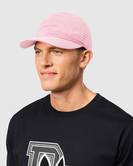 Quick Dry Baseball Cap Curved Brim Hat Laser Cut Mesh-Back Cap