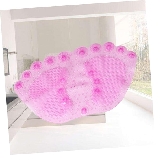 Shower Non-Slip Mat Quick Dry Absorbent Rug Slip Bathroom Mat for Tub Kitchen Floor Pink