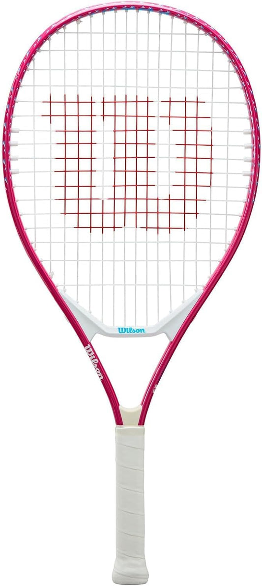 Wilson Ultra Power Jr Tennis Racquet (Pink) Bundled with a Wilson Advantage 2.5 Tennis Bag – Optional Accessories