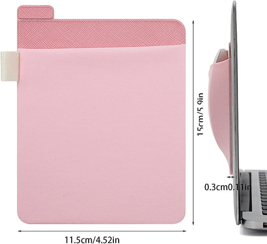 1 Pc Pink External Hards Drive Holder - External Hards Drives Adhesive Carrying Case,Reusable Sleeve Storage Organizer Computer Hard Drive Bags and Battery Pack Computers and Accessories