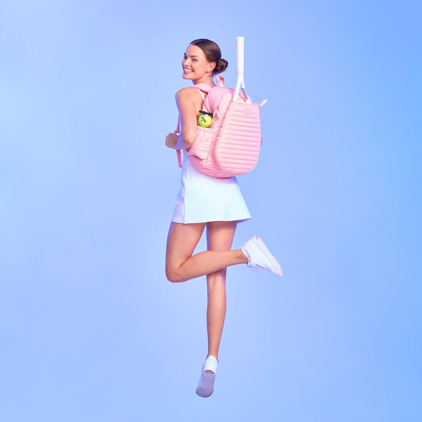 Ame & Lulu Game On Tennis Backpack - Contains Padded & Adjustable Straps - Two Exterior Water Bottle Pockets