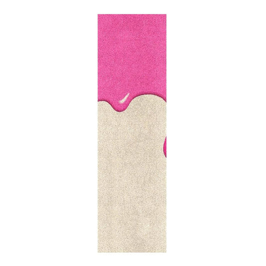 skateboard with grip tape anti slip fusion scooter grip tape Drip Style Pink Beige