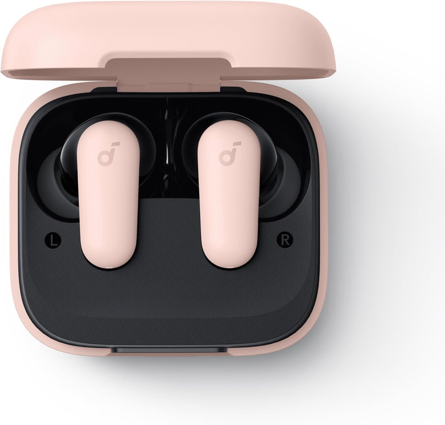Soundcore P30i by Anker Noise Cancelling Earbuds, Strong and Smart Noise Cancelling, Powerful Bass, 45H Playtime, 2-in-1 Case and Phone Stand, IP54, Wireless Earbuds, Bluetooth 5.4 (Pink)
