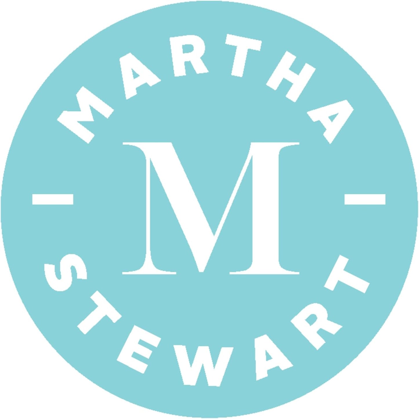 Martha Stewart - Queen Size Sheets Set, Crisp & Tailored Cooling Sheets w/a Naturally Smooth Cotton Percale Lightweight Feel - Bed Sheets with Matching Pillowcases & Fitted Sheet (Ditsy Vine Pink)