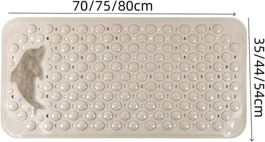 Home use with Suction Cup Floor mat for Bathroom, Toilet, Shower Room, and Anti-Fall mat(Pink,35 * 70cm)