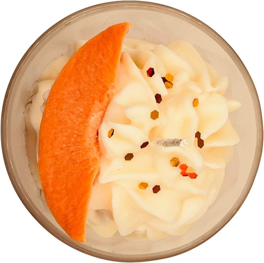 Jar candles, Aromatherapy Candles, Handmade, Strong Candles for Home 10 oz 50-60 Hour Burn, All Natural Soy, Non Toxic (Peaches and Cream)