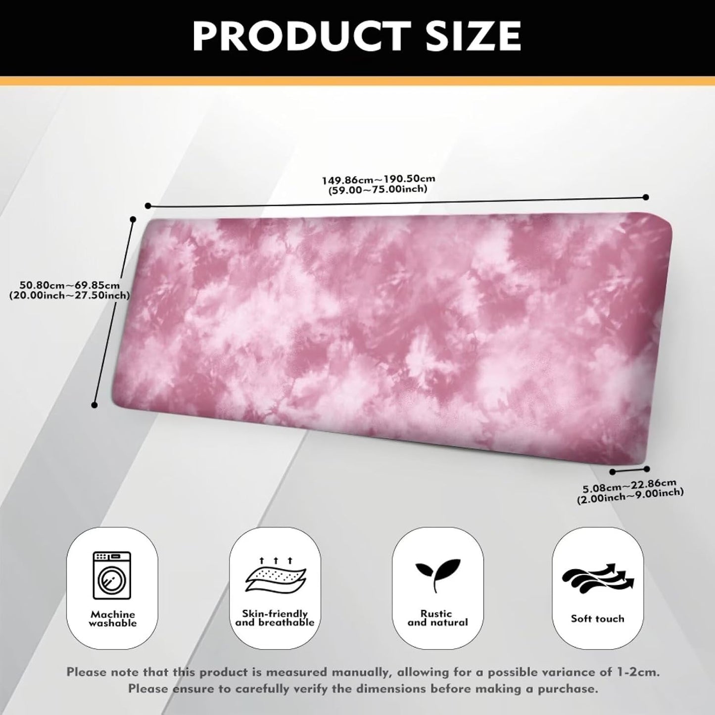 Pink Swoosh Cute Sofa Covers Waterproof and Washable Cushion Couch Covers for Sofa Sofa Cover with Adjustable Strap Soft Stretchy and Washable Elastic Sofa Cover