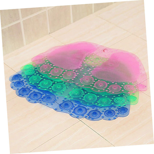 Shower Slip Mat Slip Bath Mats Quick Dry Absorbent Bathmats Washable Bathroom Rug Pink