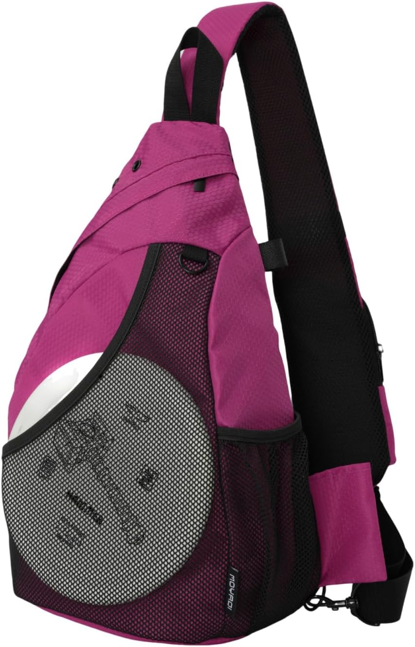 MOYAQI Disc Golf Bag with Retriever Holder and Storage Pockets, Disc Golf Backpack with 8-10 Disc Capacity, Padded Adjustable Strap and Back Panel, Lightweight and Durable