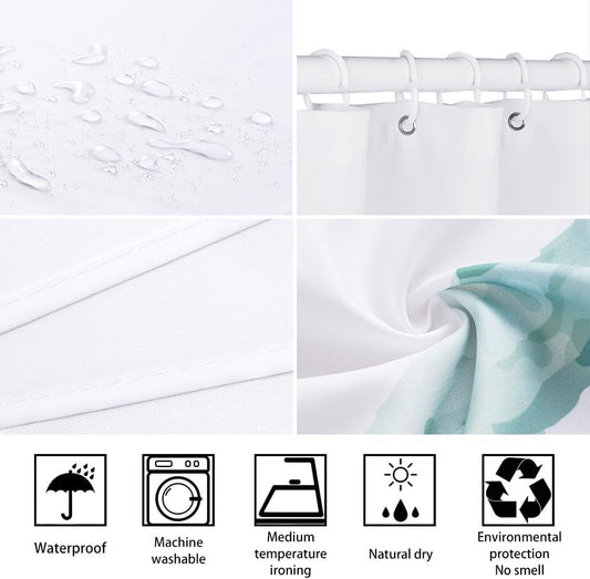 Cute Bowknot Bows Shower Curtain Cartoon Beautiful Pink Bow Shower Curtains Set,Modern Aesthetics Girl Bathroom Decor for Hotel Restroom 72x72 Inches YLDWMN2