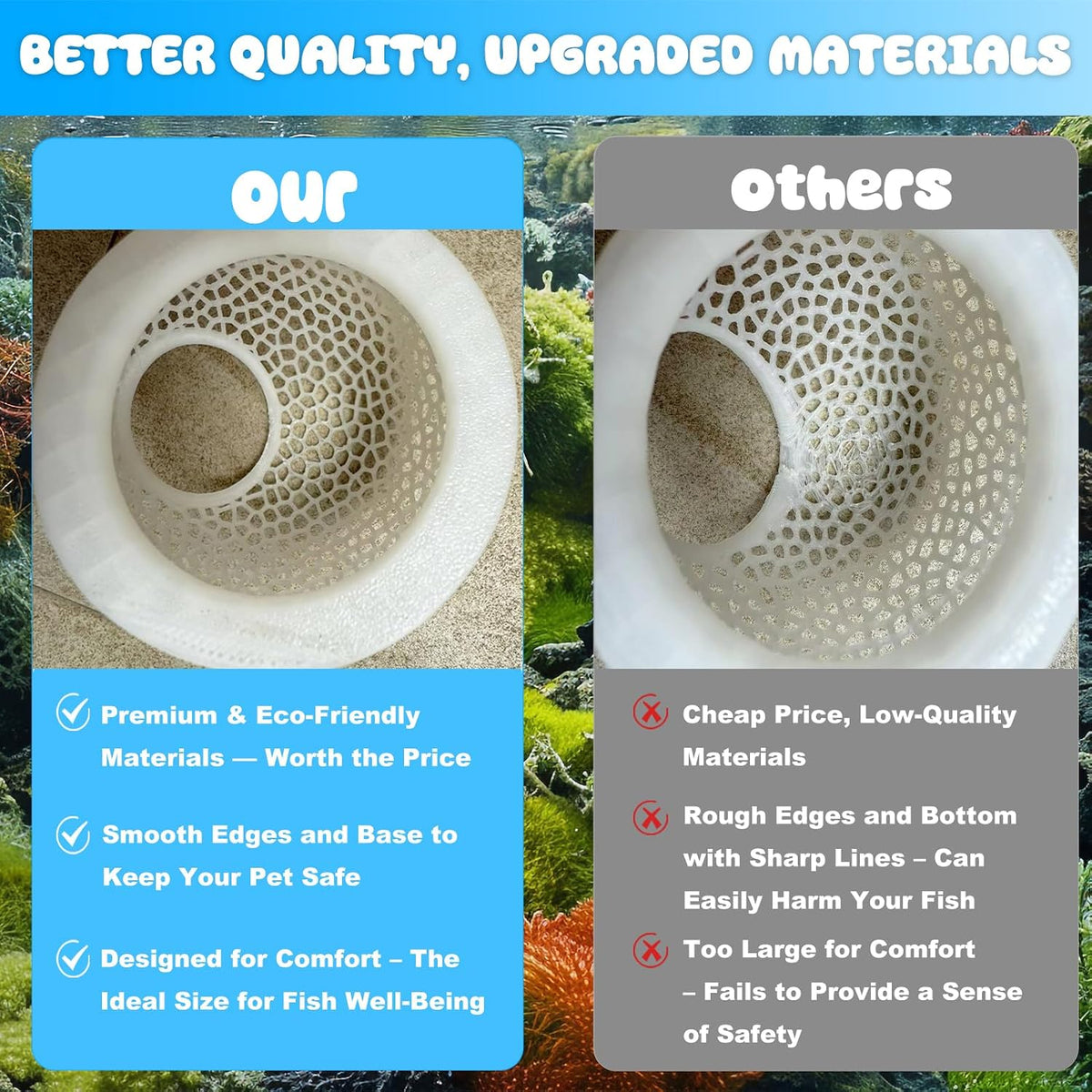 Pink Floating Betta Hide & Shrimp Cave – 3D Printed Aquarium Hammock, Feeding Ring & Resting Spot for Betta Fish, Shrimp & Small Fish (Eco-Safe PLA)
