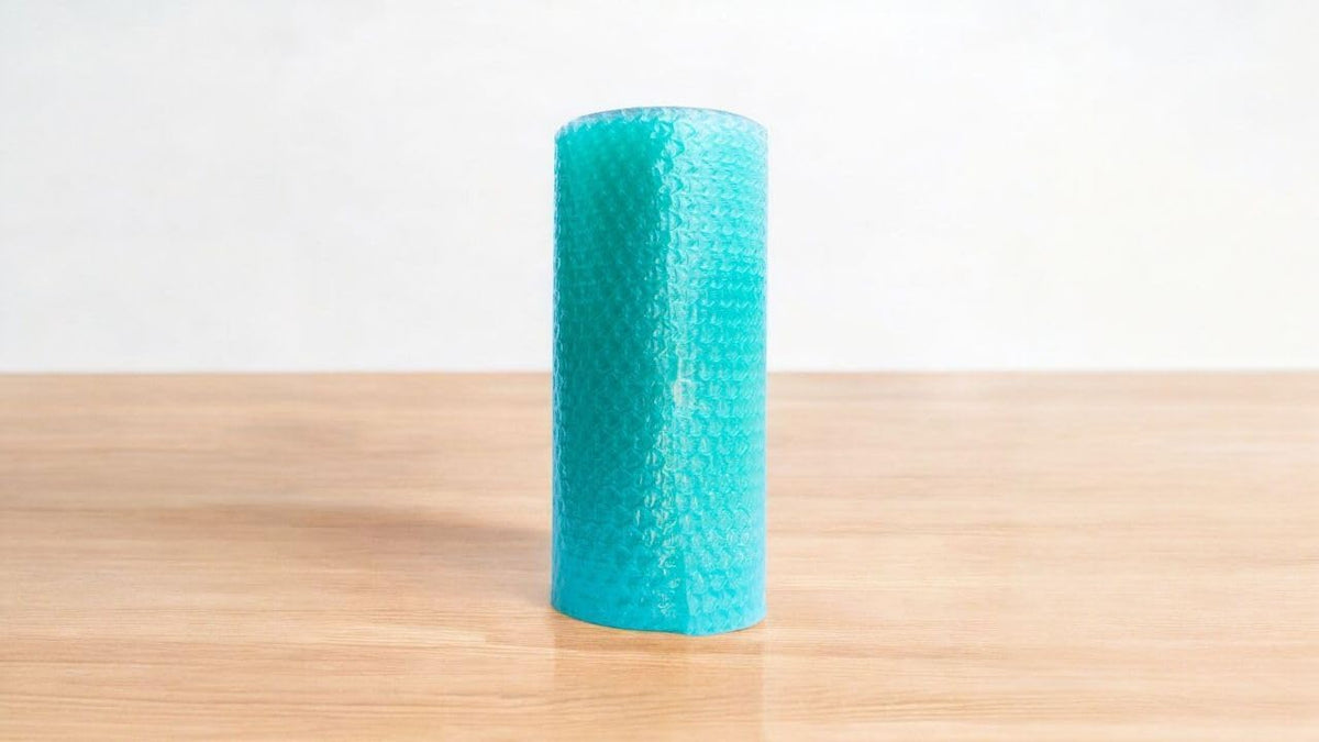 Bright Pink Heart-Shaped Air Cushion Packaging Roll 12 Inch x 15 Feet, Protective Packing (Dark Green)