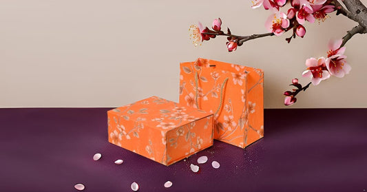 Luxurious Gift Box, 9.8"x7.9"x4" Magnetic Closure Rectangle Collapsible Box for Christmas,Valentine's Day and Anniversaries