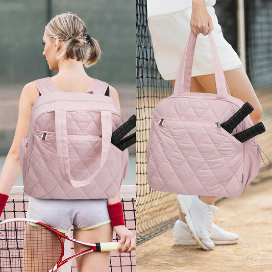 G4Free Pickleball Bag, Pickleball Backpack for Men and Women, Tote with Shoe Compartment and Waterproof Pocket
