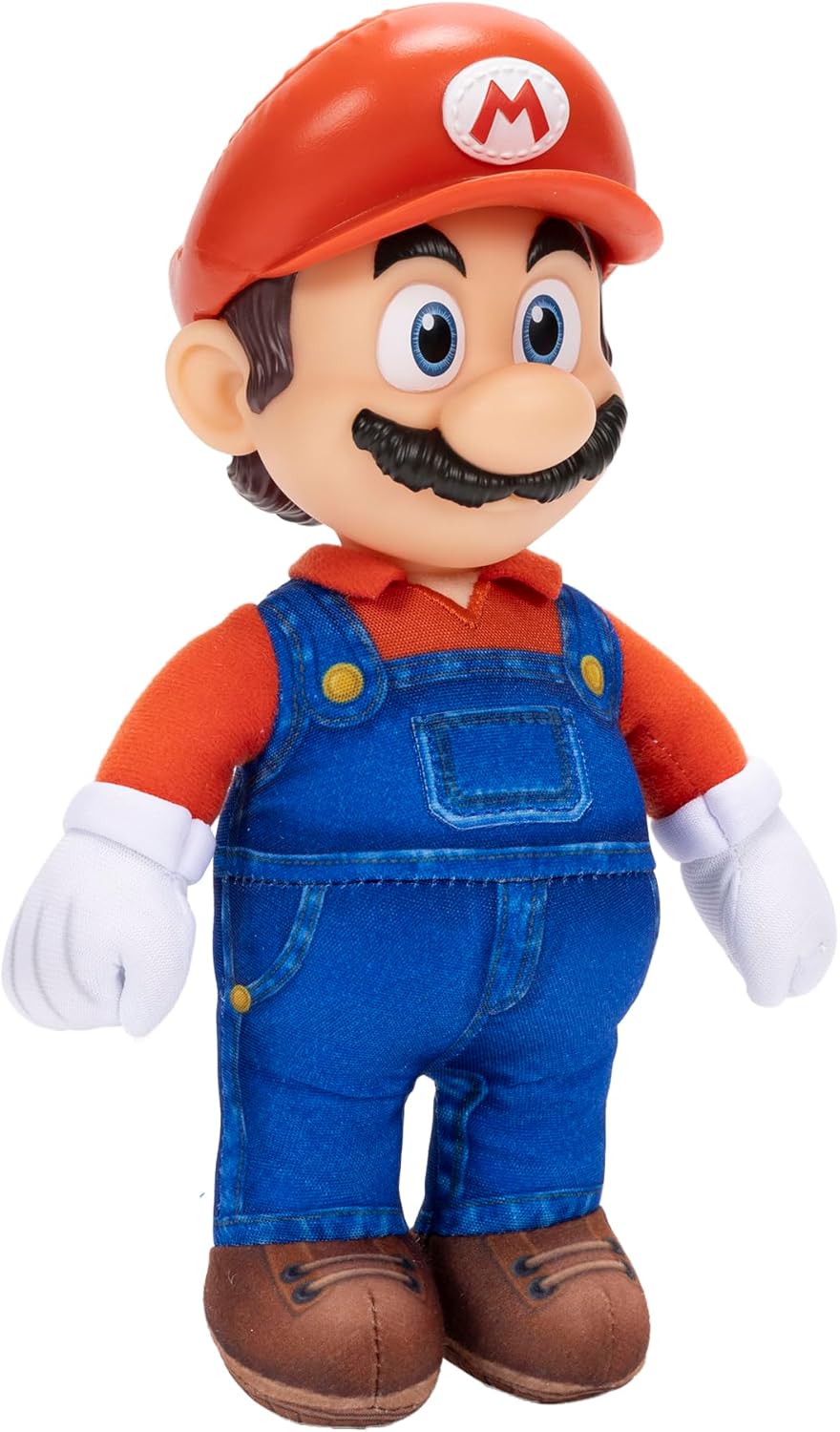 The Super Mario Galaxy Movie – 9" Plush 3-Pack Bundle Series 1 - Premium Detail Roto Head Plush, Includes Mario, Luigi, and Princess Peach Characters!