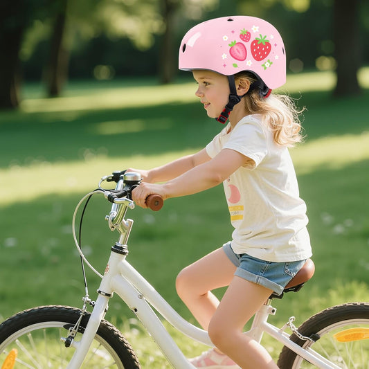 Toddler Helmet, Bienbee Kids Bike Helmet Skateboard Helmets for Bicycle Balance Bike Scooter for Girls Boys Kids Age 3-5-8-14 Years