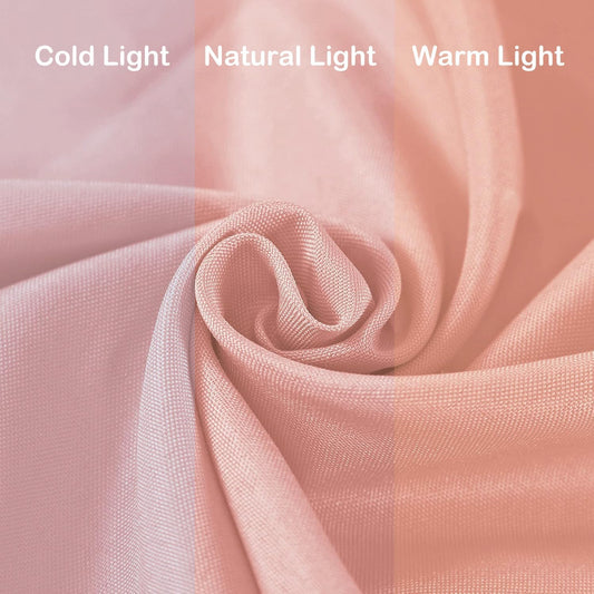 Cupuamon Rectangle Tablecloth 90x132 inch Washable Polyester Fabric Table Cloth for Wedding Party Dining Banquet Decoration(90x132, Dusty Pink)