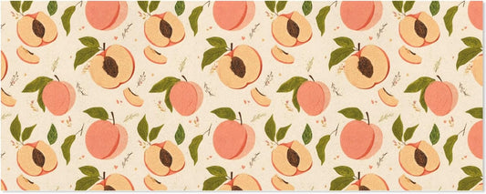 OTVEE 2 Rolls Birthday Wrapping Paper Roll - Peaches Pattern Design Gift Wrap Perfect for Weddings, Brides, Holidays, Baby Showers - 58 x 22.8 inches