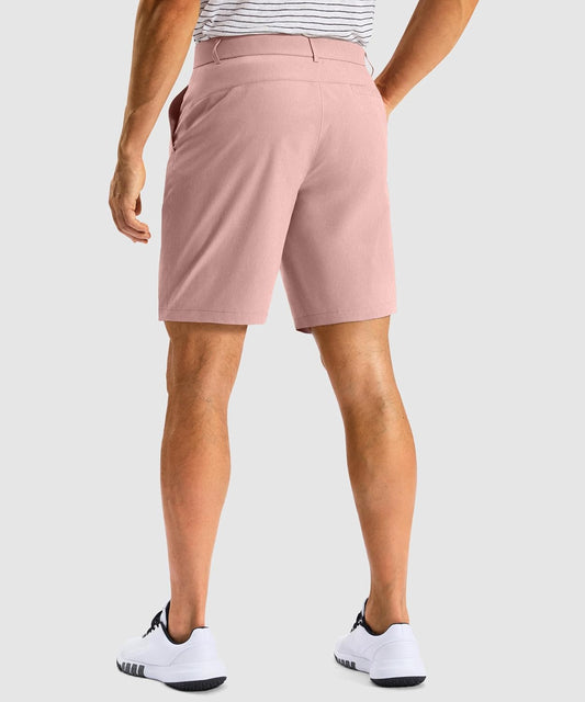 G Gradual Men's Golf Dress Shorts 7 Inch Inseam Lightweight Quick Dry Chino Casual Work Shorts for Men with 4 Pockets
