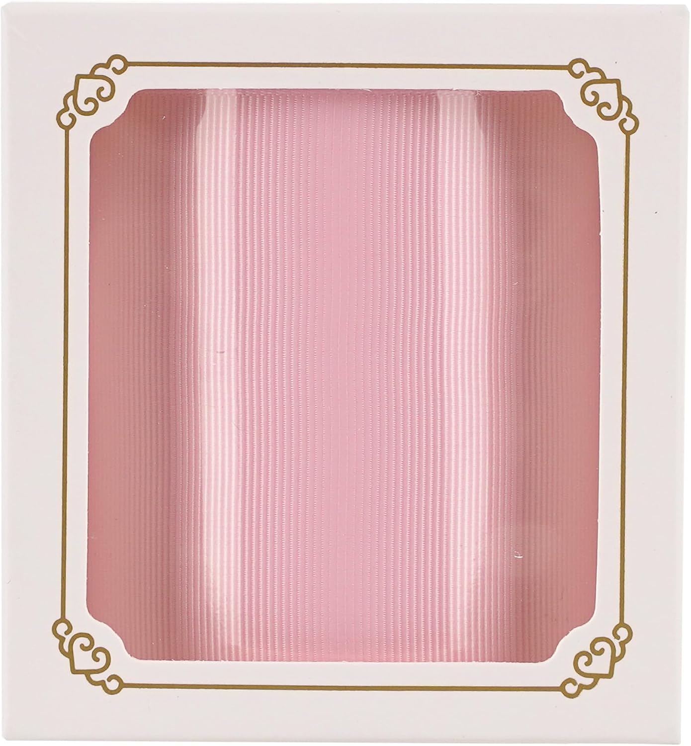 MEEDEE Pink Grosgrain Ribbon 3 Inch Grosgrain Hair Ribbons 10 Yards Per Roll Light Pink Baby Shower Ribbon for Cheer Bow, Hair Bow Supplies Wide Ribbons for Crafts, Sewing, Scrapbooking