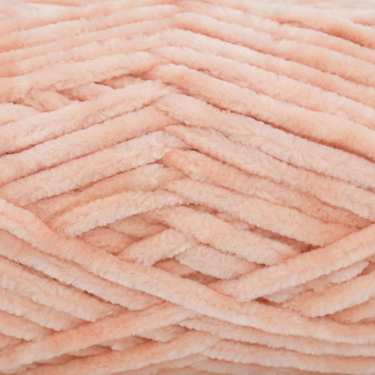3 Pack Velvet Chenille Yarn for Crocheting,Peach Fluffy Velvet Plush Yarn Thick Soft Chunky Chenille Yarn Baby Blanket Yarn for Crocheting Knitting Beginners(Peach