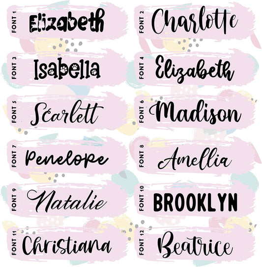Personalized Tumblers for Women, 20 Oz. w Straw & Cleaner Brush | 8 Color - 12 Font - Light Pink | Custom Tumblers for Her, Mom - Personalized Gifts - Stainless Steel Custom Cups